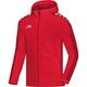 Hooded jacket Striker red Front View